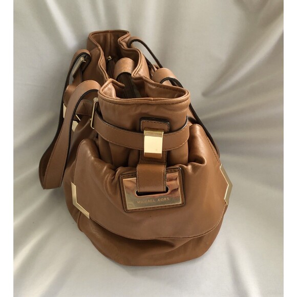 Michael Kors brown super soft leather handbag COA - Picture 9 of 15